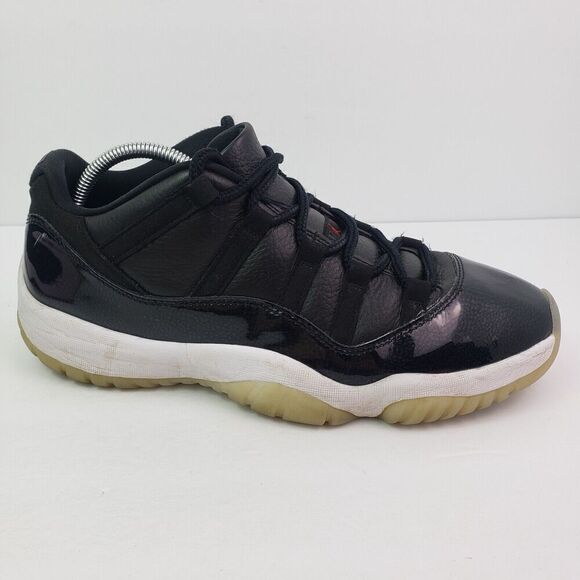 Nike Air Jordan Retro 11 Low 72-10 Mens Size 12 Black Sneaker Shoes AV2187-001 main image 9